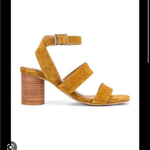 Kaanas Noosa Strappy Sandal in Mustard